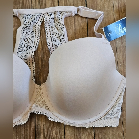 Full coverage racer back T shirt Bra, NWT - Picture 7 of 9